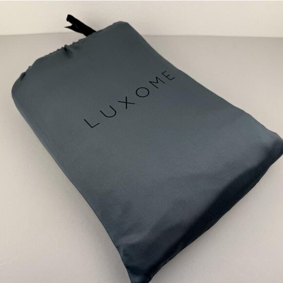 Luxome Sheet Set CAL KING Ocean Blue 100% Viscose Bamboo Cooling Soft Bedding - Picture 9 of 9